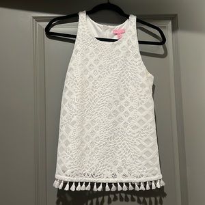 White Lilly Pulitzer Tank top
